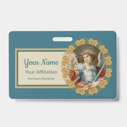 St. Michael the Archangel (M 010) Ausweis (Vorderseite)