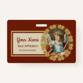 St. Michael the Archangel (M 010) Ausweis (Rückseite)