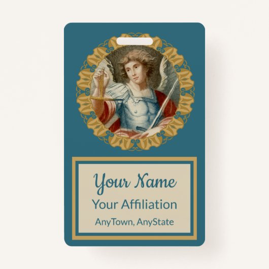 St. Michael the Archangel (M 010) Ausweis (Vorderseite)