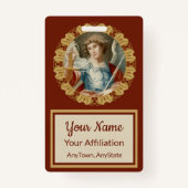 St. Michael the Archangel (M 010) Ausweis (Rückseite)