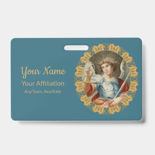 St. Michael the Archangel (M 010) Ausweis (Vorderseite)