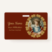 St. Michael the Archangel (M 010) Ausweis (Rückseite)