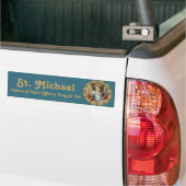 St. Michael the Archangel (M 010) Autoaufkleber (Auf Lkw)