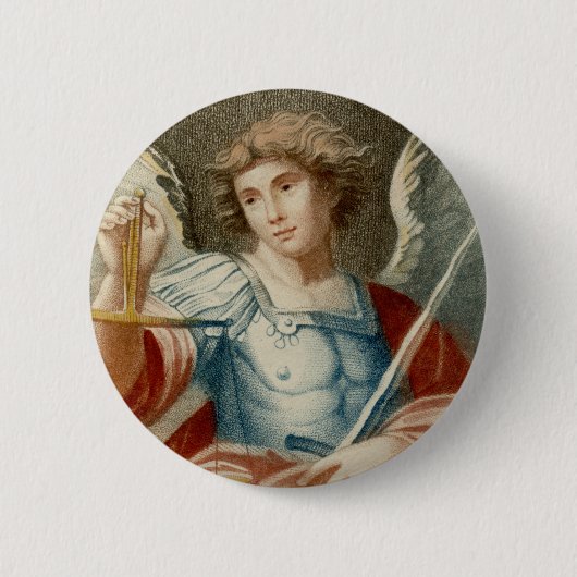 St. Michael the Archangel (M 010) Button (Vorderseite)