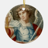 St. Michael the Archangel (M 010) Keramik Ornament (Vorne)