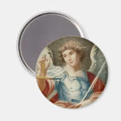 St. Michael the Archangel (M 010) Magnet (Vorderseite/Rückseite)