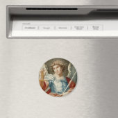 St. Michael the Archangel (M 010) Magnet (In Situ (Geschirrspüler))