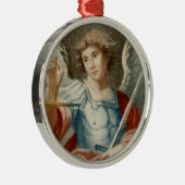 St. Michael the Archangel (M 010) Ornament Aus Metall (Rechts)