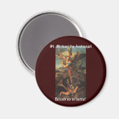 St. Michael the Archangel Magnet (Vorderseite/Rückseite)