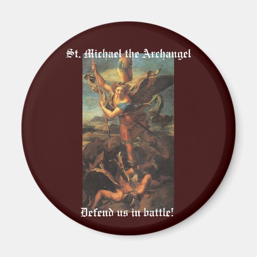 St. Michael the Archangel Magnet (Vorne)