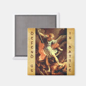 St. Michael the Archangel Magnet (Vorderseite/Rückseite)