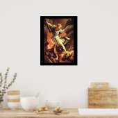 St. Michael the Archangel Poster (Küche)