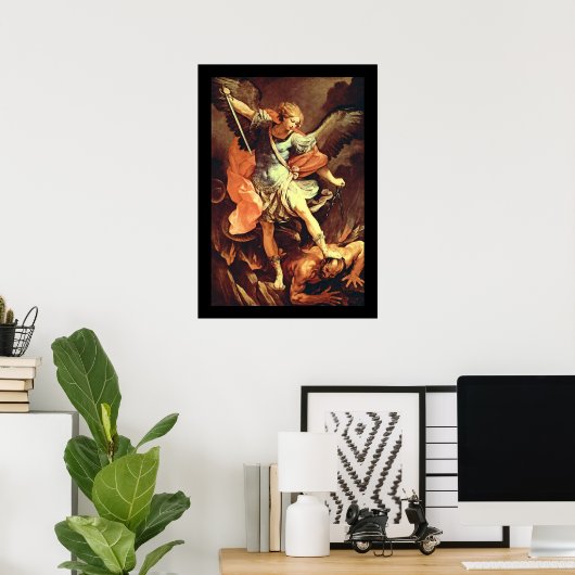 St. Michael the Archangel Poster (Heimbüro)