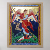 St. Michael the Archangel Poster (Vorne)