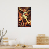 St. Michael the Archangel Poster (Küche)