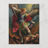 St. Michael the Archangel Praetkarte Postkarte (Vorderseite)
