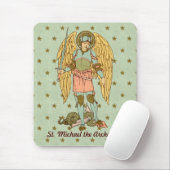 St. Michael the Archangel (RLS 12) (Stil 2) Mousepad (Mit Mouse)