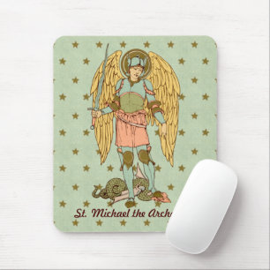 St. Michael the Archangel (RLS 12) (Stil 2) Mousepad