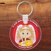 St. Michael the Archangel Schlüsselanhänger (Vorderseite)