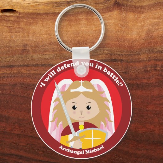 St. Michael the Archangel Schlüsselanhänger (Vorderseite)