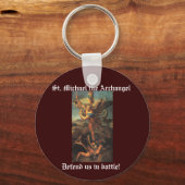 St. Michael the Archangel Schlüsselanhänger (Vorderseite)