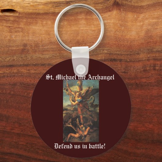 St. Michael the Archangel Schlüsselanhänger (Vorderseite)