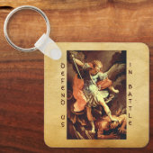 St. Michael the Archangel Schlüsselanhänger (Vorderseite)