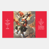 St Michael the Archangel Stickers (Vorderseite)