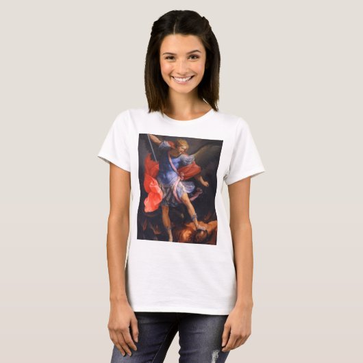 St Michael The Archangel T-Shirt (Vorne ganz)