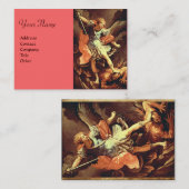 St. Michael the Archangel Visitenkarte (Vorne/Hinten)