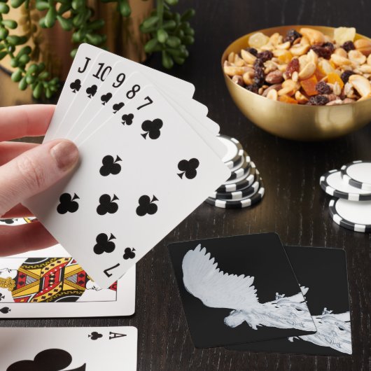 St. Michael (umgedreht) Spielkarten (In Situ)