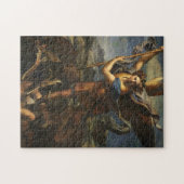 St Michael und das Satan - RAPHAEL Puzzle (Horizontal)