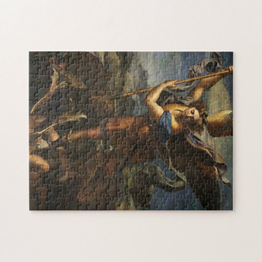 St Michael und das Satan - RAPHAEL Puzzle (Horizontal)