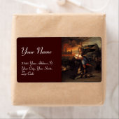 St. Michael und der Drache, braun (Insitu)