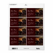 St. Michael und der Drache, braun (Vorne)