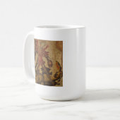 St Michael und der Drache Kaffeetasse (Vorderseite Links)