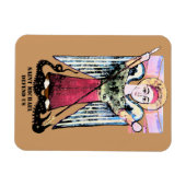 St. Michael und der Drache Magnet (Horizontal)