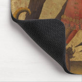 St Michael und der Drache Mousepad (Ecke)