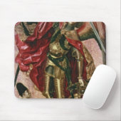 St Michael und der Drache Mousepad (Mit Mouse)