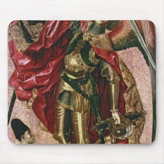 St Michael und der Drache Mousepad (Vorne)