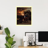 St. MICHAEL UND DER DRACHE Poster (Heimbüro)