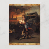 St. Michael und der Drache Postkarte (Vorderseite)