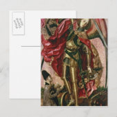 St. Michael und der Drache Postkarte (Vorne/Hinten)