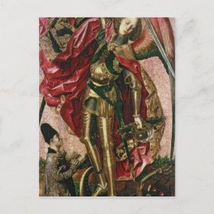 St. Michael und der Drache Postkarte