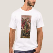 St Michael und der Drache T-Shirt (Vorderseite)