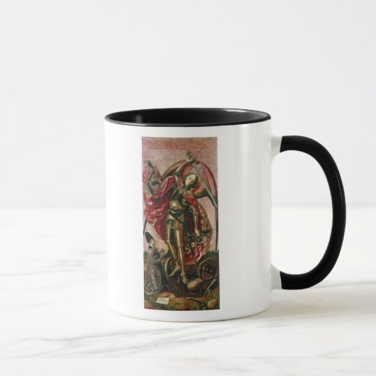 St Michael und der Drache Tasse (Rechts)