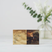 St. Michael und der Drache Visitenkarte (Stehend Vorderseite)