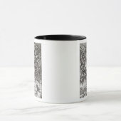 St Michael und der Drache, von einem Latein Tasse (Zentrum)