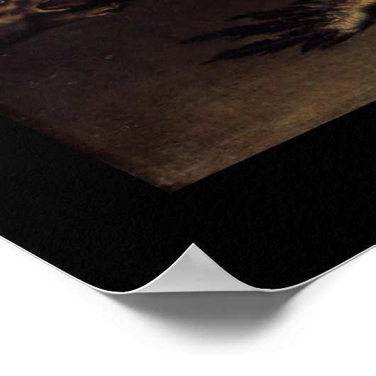 St MICHAEL UND DER DRAGON Poster (Ecke)