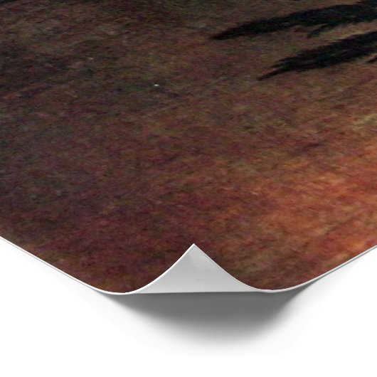 St MICHAEL UND DER DRAGON Poster (Ecke)